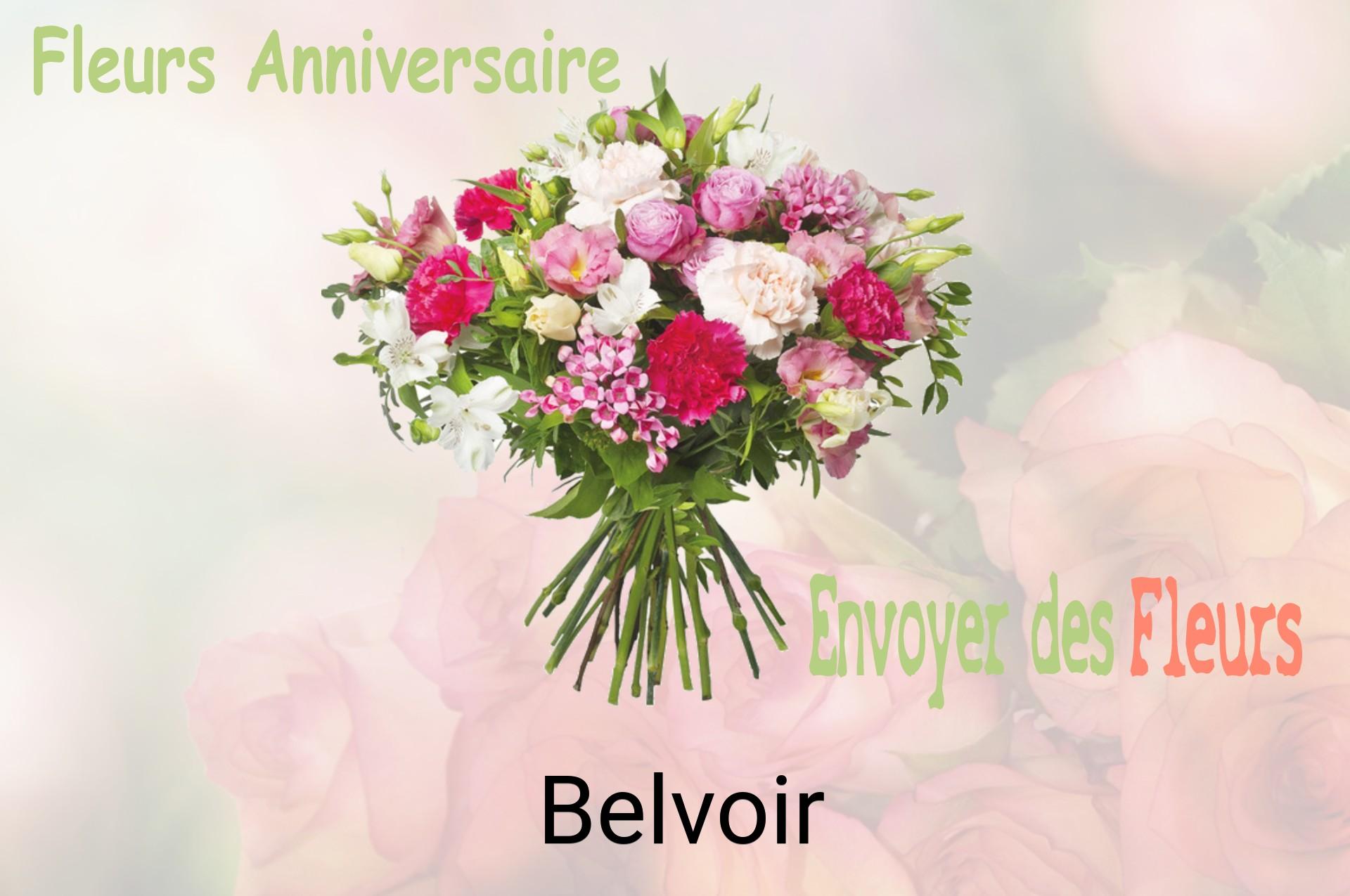 Bouquet de fleurs d’anniversaire livré à Belvoir
