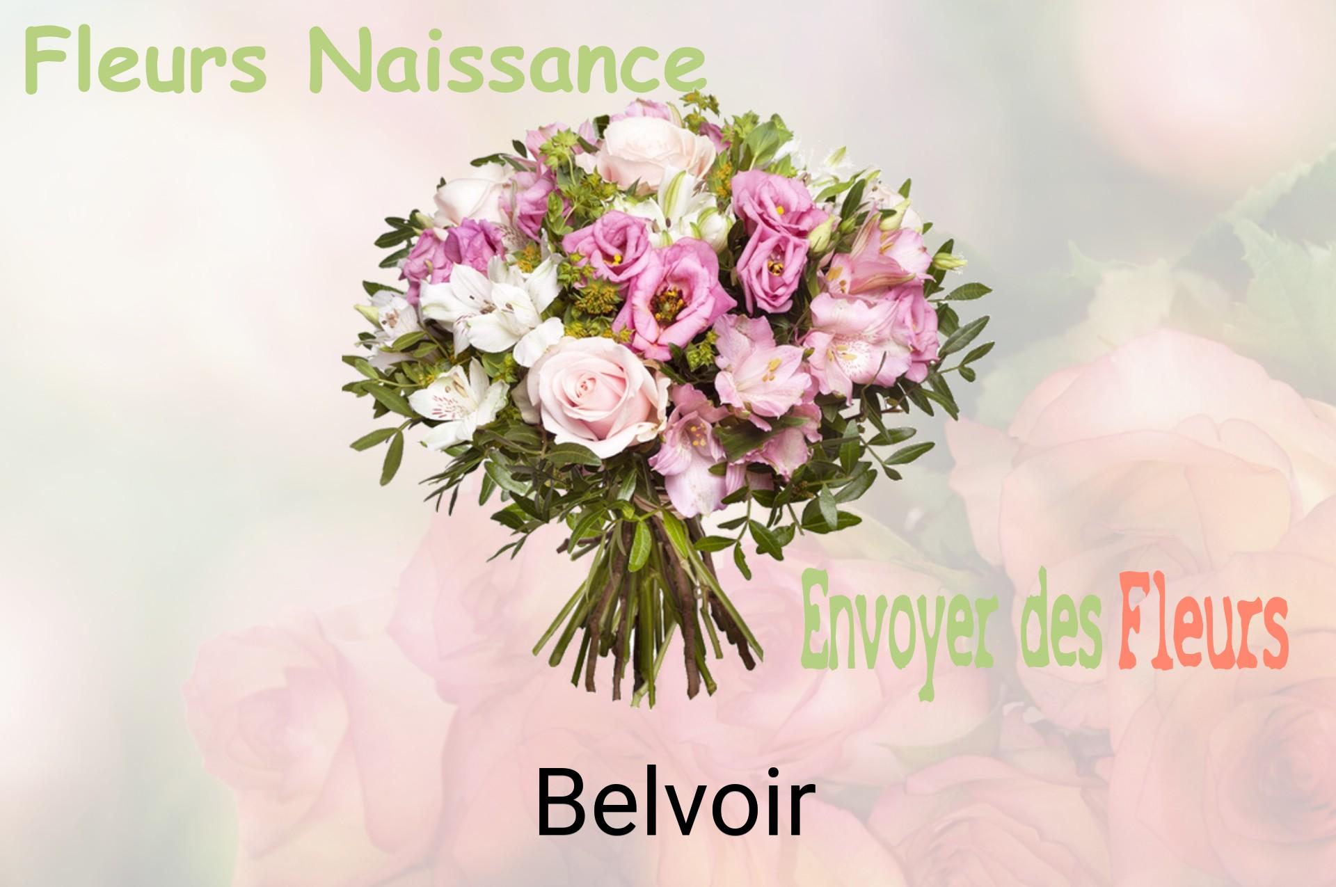Bouquet de fleurs de naissance livré à Belvoir