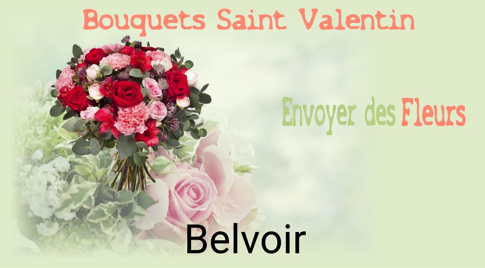 Roses de Saint-Valentin livrées à Belvoir